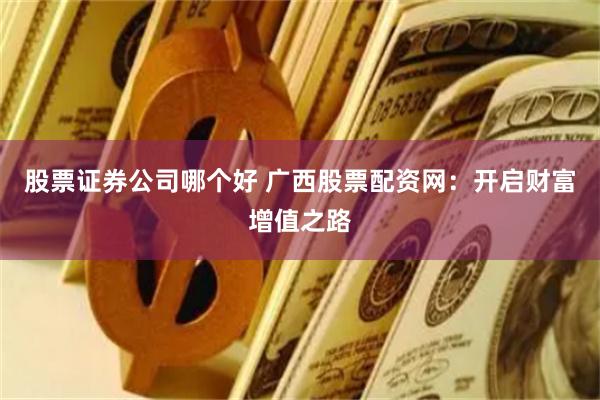 股票证券公司哪个好 广西股票配资网：开启财富增值之路