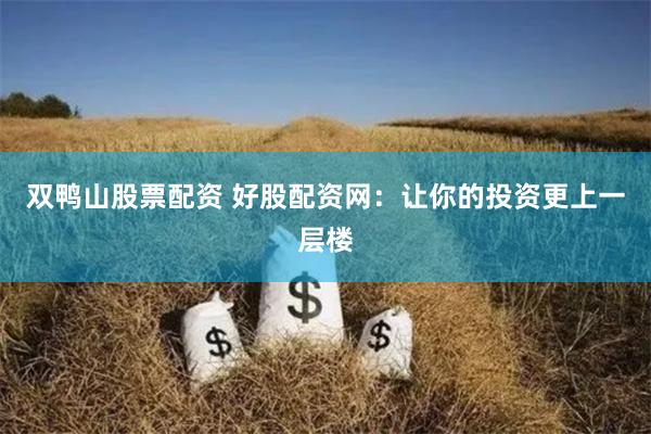 双鸭山股票配资 好股配资网：让你的投资更上一层楼